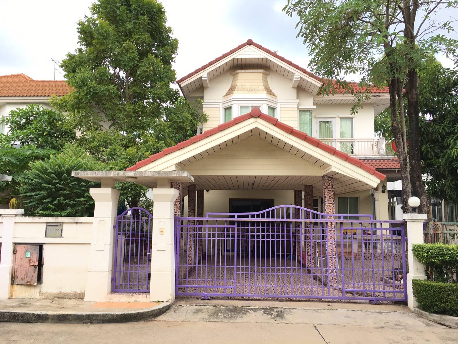 ขายบ้านมือสอง นนทบุรี บ้านเดี่ยว 2 ชั้น มณีรินทร์ พาร์ค รัตนาธิเบศร์